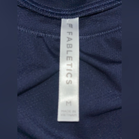 Fabletics LIKE NEW Tank Top - Navy - Sz Medium - Picture 5 of 6